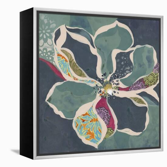 Bohemian Floral 1-Elizabeth Leonard-Framed Stretched Canvas