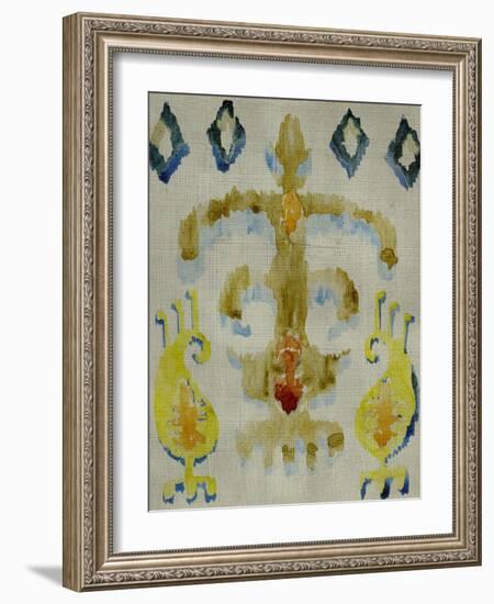 Bohemian Ikat III-Chariklia Zarris-Framed Art Print