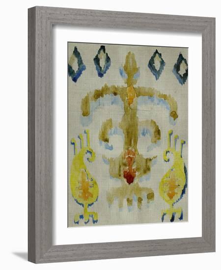 Bohemian Ikat III-Chariklia Zarris-Framed Art Print