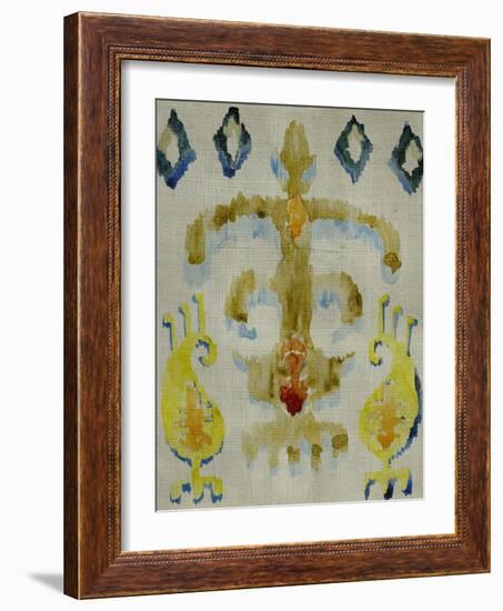 Bohemian Ikat III-Chariklia Zarris-Framed Art Print