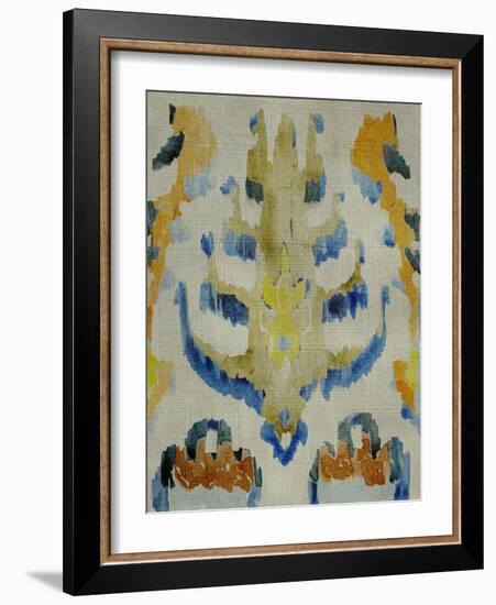 Bohemian Ikat IV-Chariklia Zarris-Framed Art Print