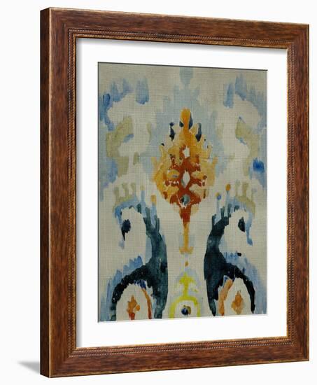 Bohemian Ikat V-Chariklia Zarris-Framed Art Print