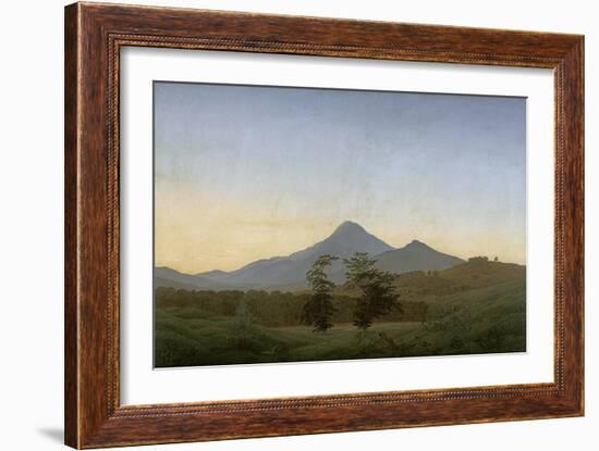 Bohemian Landscape, about 1808-Caspar David Friedrich-Framed Giclee Print