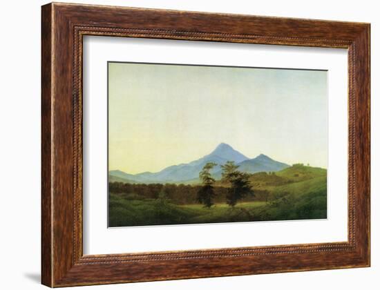 Bohemian Landscape-Caspar David Friedrich-Framed Giclee Print