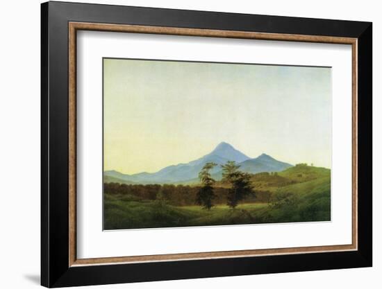 Bohemian Landscape-Caspar David Friedrich-Framed Giclee Print