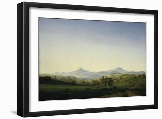 Bohemian Landscape-Caspar David Friedrich-Framed Giclee Print