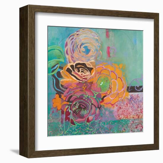 Bohemian Posies-Jeanne Wassenaar-Framed Art Print