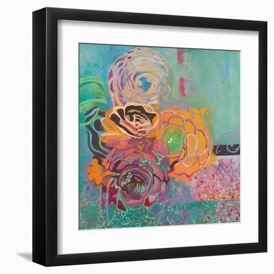 Bohemian Posies-Jeanne Wassenaar-Framed Art Print