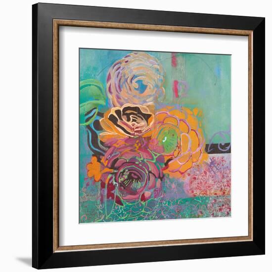 Bohemian Posies-Jeanne Wassenaar-Framed Art Print