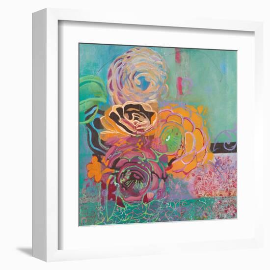 Bohemian Posies-Jeanne Wassenaar-Framed Art Print