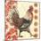 Bohemian Rooster I-Kimberly Poloson-Mounted Art Print