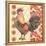 Bohemian Rooster II-Kimberly Poloson-Framed Stretched Canvas