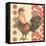 Bohemian Rooster II-Kimberly Poloson-Framed Stretched Canvas