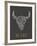 Bohemian Style Bull Skull Poster-Marish-Framed Art Print