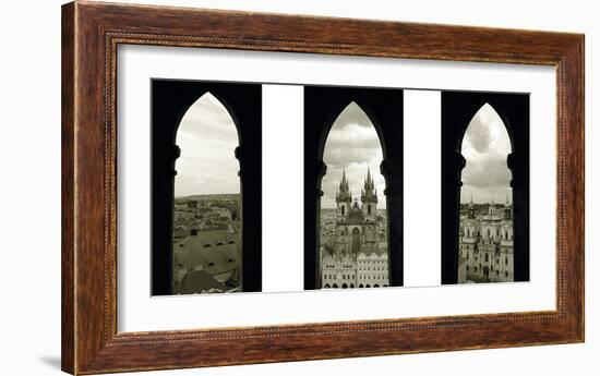 Bohemian Triptych-Tony Koukos-Framed Giclee Print