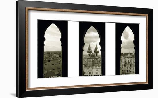 Bohemian Triptych-Tony Koukos-Framed Giclee Print