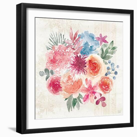 Bohemian Vibes V-Dina June-Framed Art Print