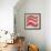 Bohemian Waves-Angela Bawden-Framed Art Print displayed on a wall