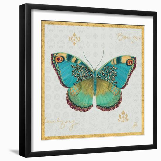 Bohemian Wings Butterfly VA-Daphne Brissonnet-Framed Art Print