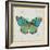 Bohemian Wings Butterfly VA-Daphne Brissonnet-Framed Art Print