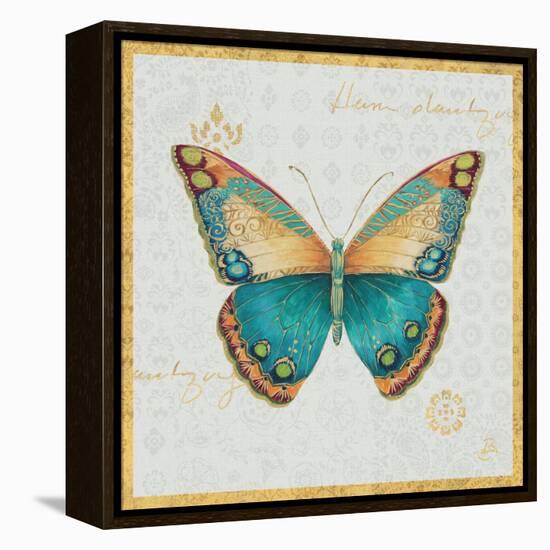 Bohemian Wings Butterfly VIA-Daphne Brissonnet-Framed Stretched Canvas