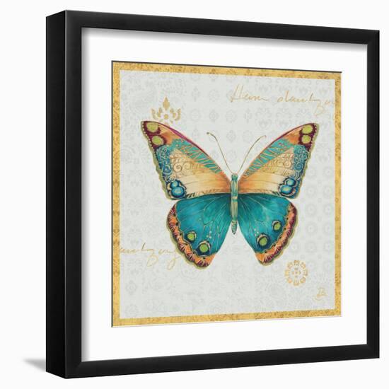 Bohemian Wings Butterfly VIA-Daphne Brissonnet-Framed Art Print