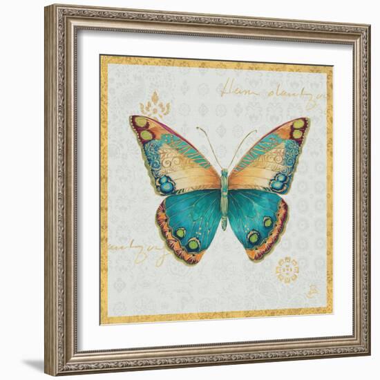 Bohemian Wings Butterfly VIA-Daphne Brissonnet-Framed Art Print