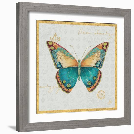 Bohemian Wings Butterfly VIA-Daphne Brissonnet-Framed Art Print