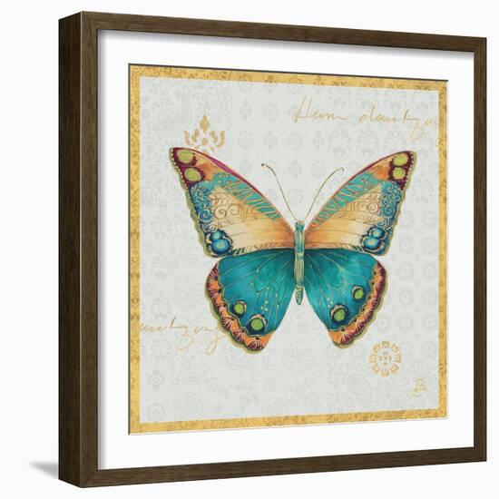 Bohemian Wings Butterfly VIA-Daphne Brissonnet-Framed Art Print