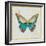 Bohemian Wings Butterfly VIA-Daphne Brissonnet-Framed Art Print