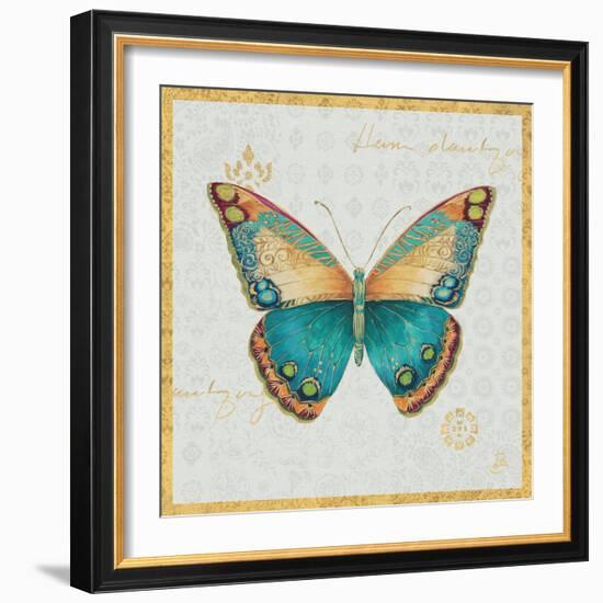 Bohemian Wings Butterfly VIA-Daphne Brissonnet-Framed Art Print