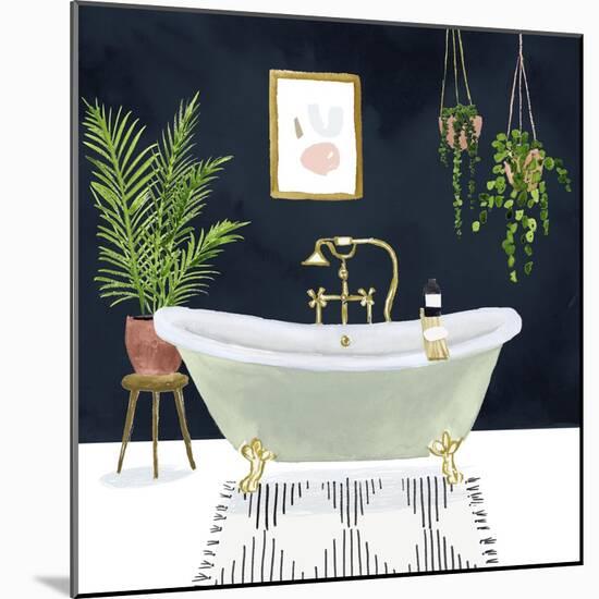 Boho Bath I-Victoria Borges-Mounted Art Print