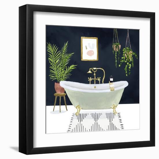 Boho Bath I-Victoria Borges-Framed Art Print