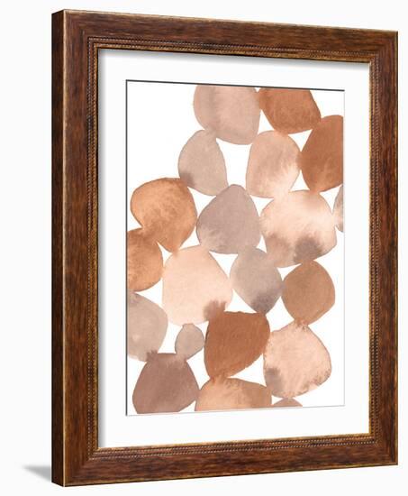 Boho Beautiful I Brown-Moira Hershey-Framed Art Print