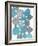 Boho Beautiful II Blue-Moira Hershey-Framed Art Print