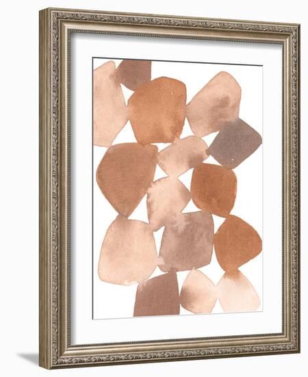 Boho Beautiful II Brown-Moira Hershey-Framed Art Print