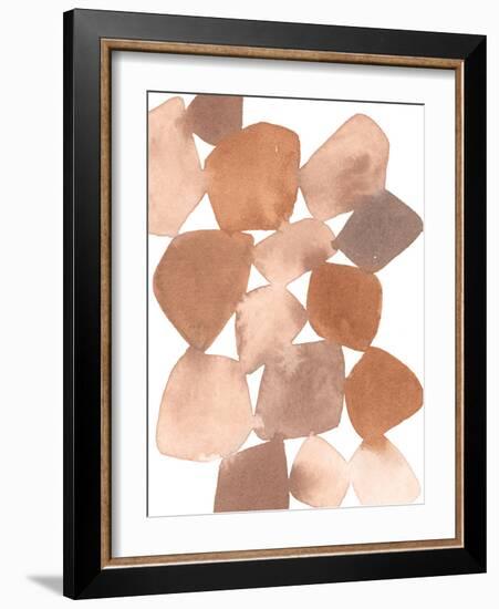 Boho Beautiful II Brown-Moira Hershey-Framed Art Print