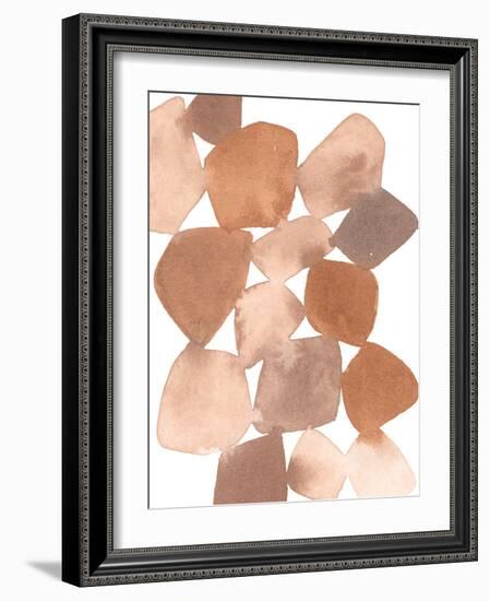 Boho Beautiful II Brown-Moira Hershey-Framed Art Print