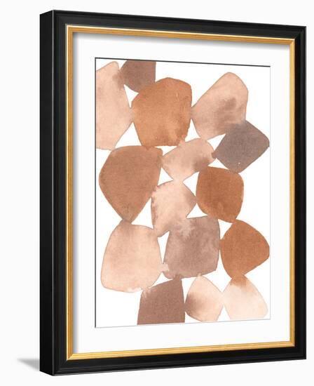 Boho Beautiful II Brown-Moira Hershey-Framed Art Print