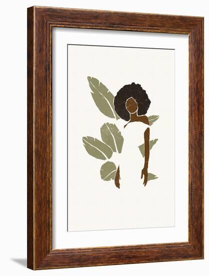 Boho Bird of Paradise Leaves I-Yuyu Pont-Framed Premium Giclee Print