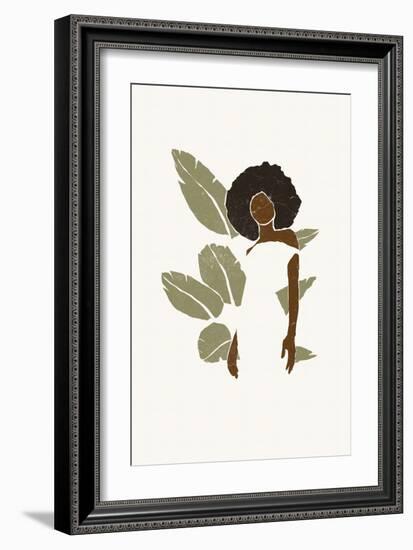 Boho Bird of Paradise Leaves I-Yuyu Pont-Framed Premium Giclee Print