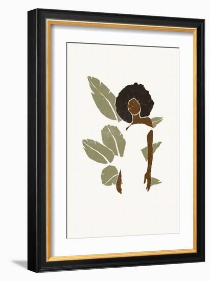 Boho Bird of Paradise Leaves I-Yuyu Pont-Framed Premium Giclee Print