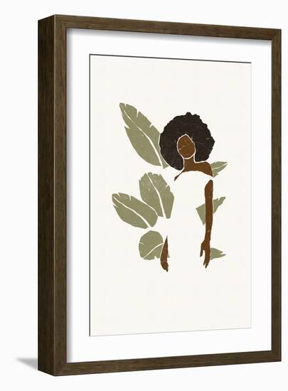 Boho Bird of Paradise Leaves I-Yuyu Pont-Framed Premium Giclee Print