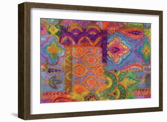 Boho Bright-Wild Apple Portfolio-Framed Art Print