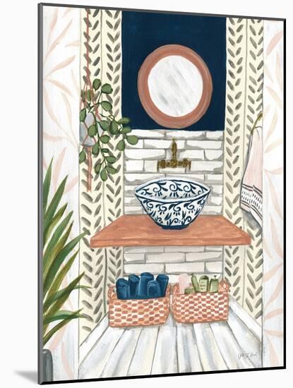 Boho Chic Bath II-Yvette St. Amant-Mounted Art Print