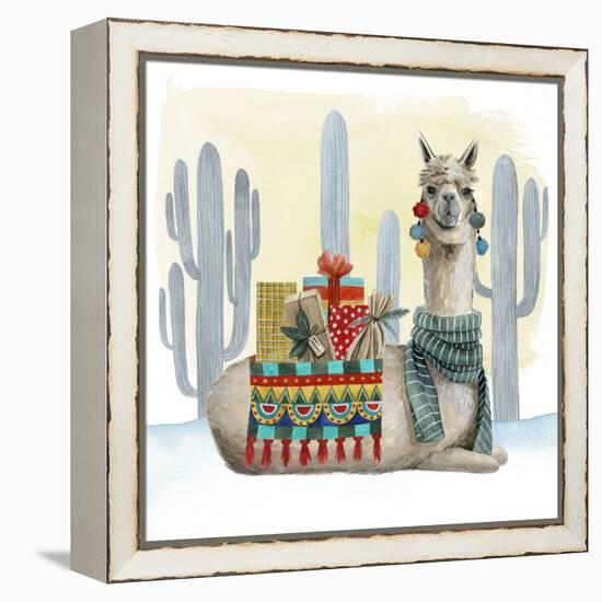 Boho Christmas II-Grace Popp-Framed Stretched Canvas