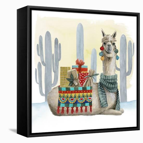 Boho Christmas II-Grace Popp-Framed Stretched Canvas