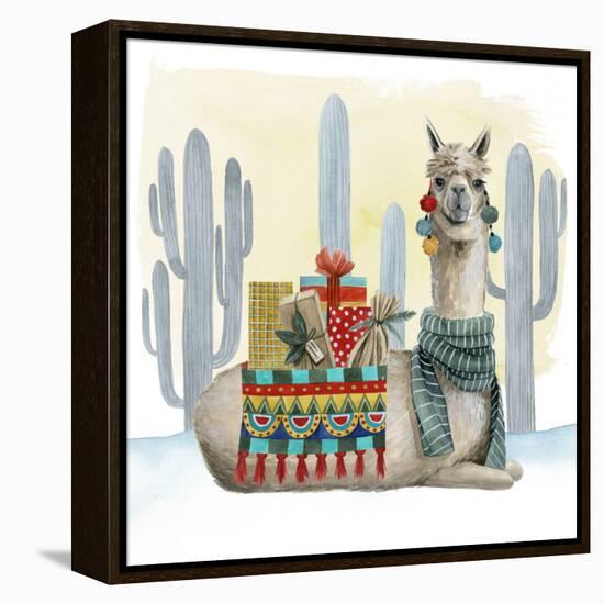 Boho Christmas II-Grace Popp-Framed Stretched Canvas