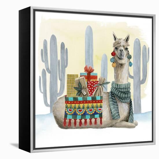 Boho Christmas II-Grace Popp-Framed Stretched Canvas