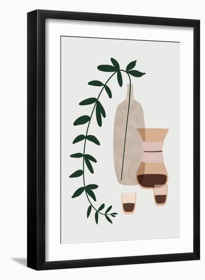 Boho coffee for two-Rosana Laiz Garcia-Framed Giclee Print